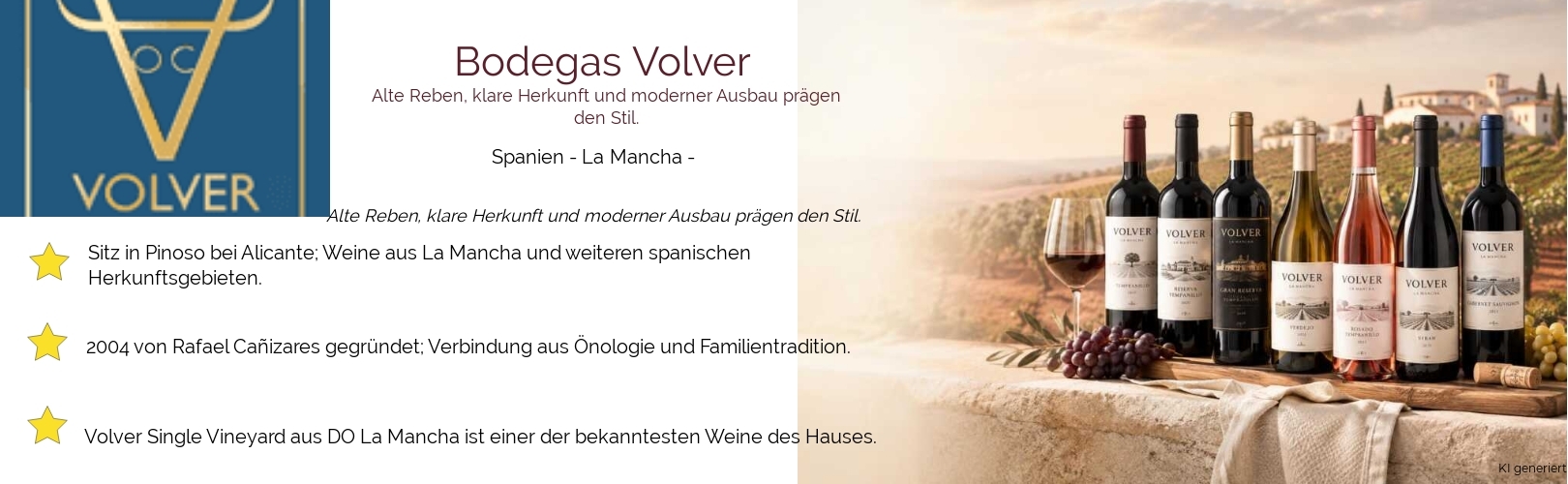 Weingut Bodegas Volver