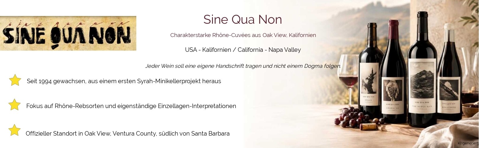 Weingut Sine Qua Non