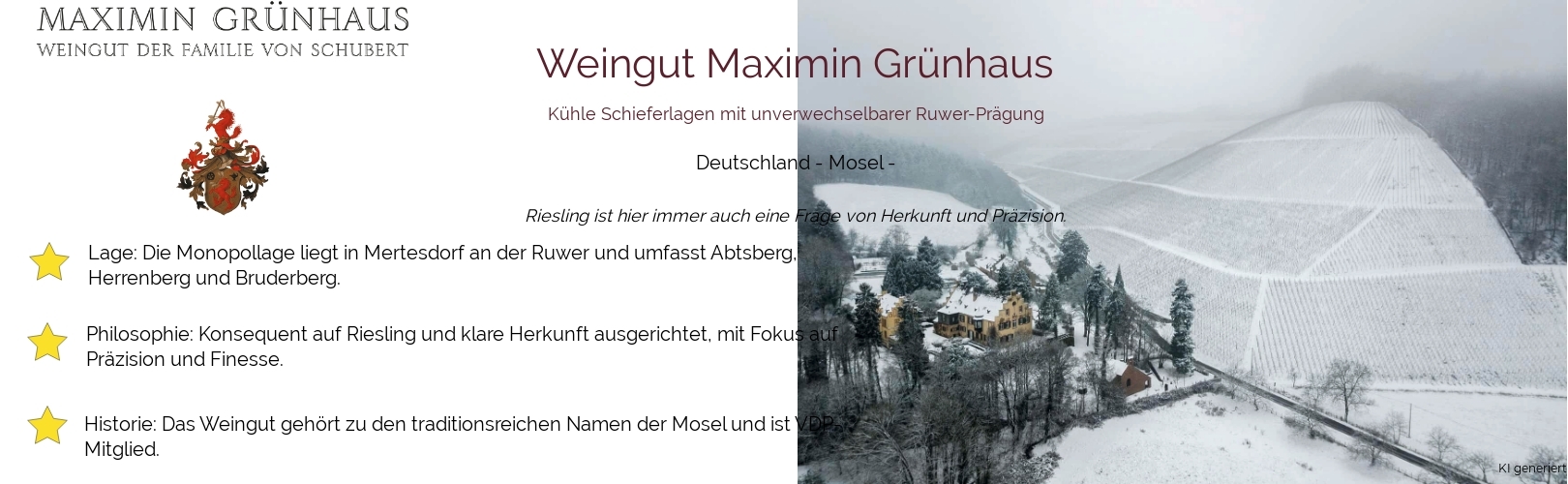 Weingut Weingut Maximin Grünhaus