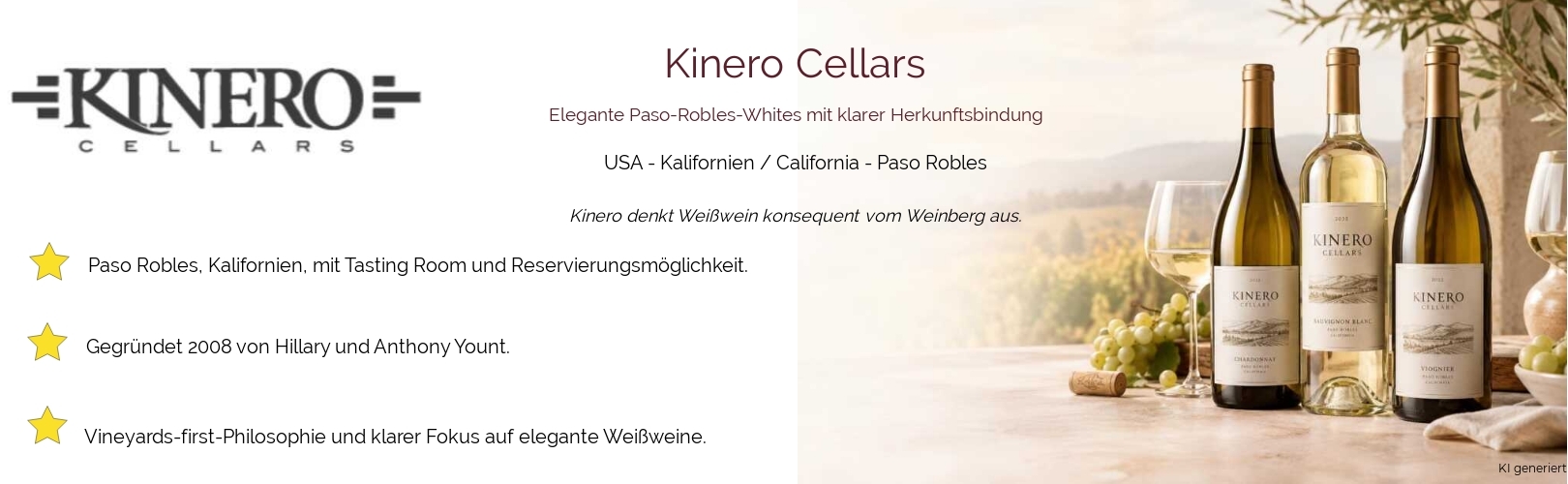 Weingut Kinero Cellars