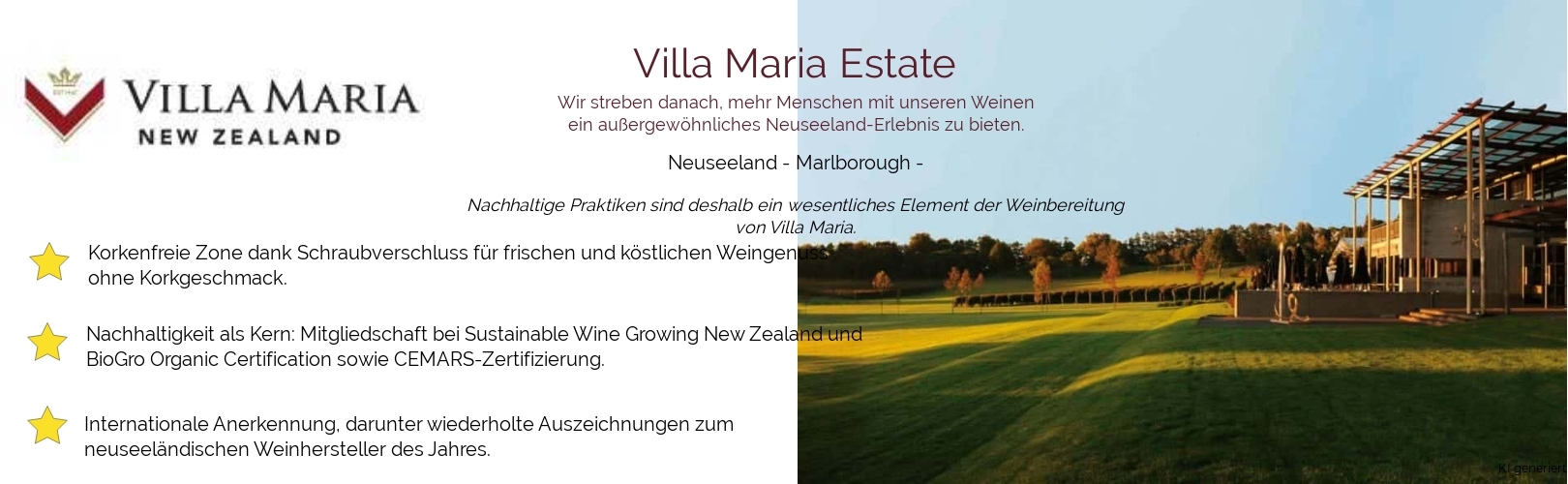 Weingut Villa Maria Estate