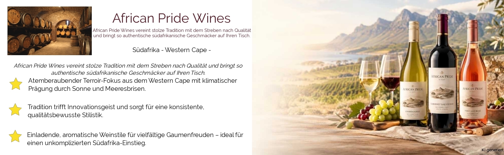 Weingut African Pride Wines