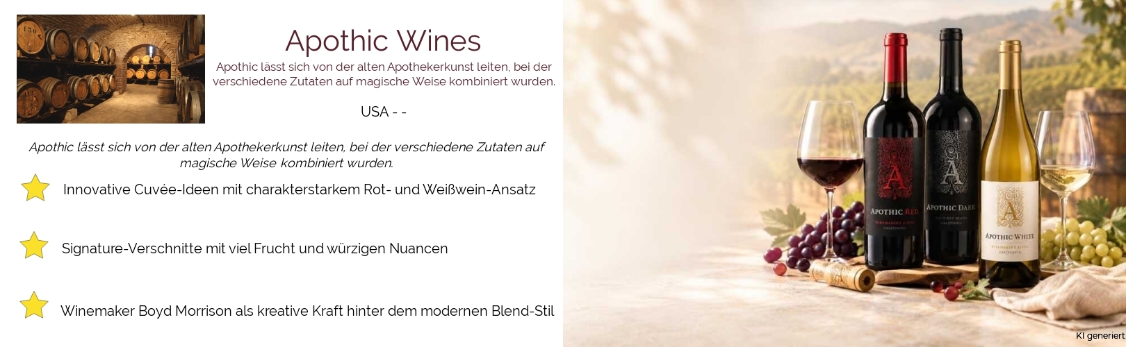 Weingut Apothic Wines