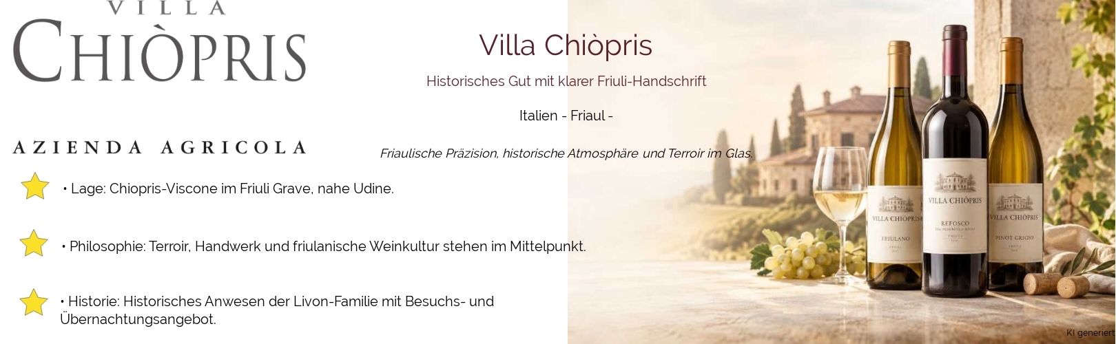 Weingut Villa Chiòpris