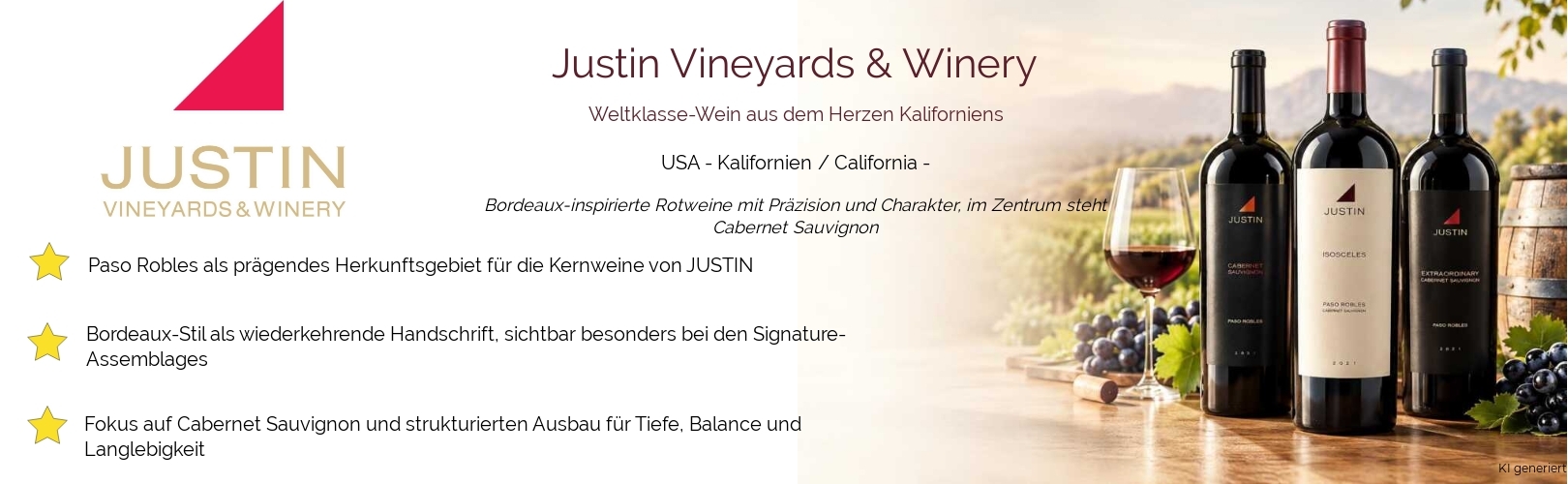 Weingut Justin Vineyards & Winery