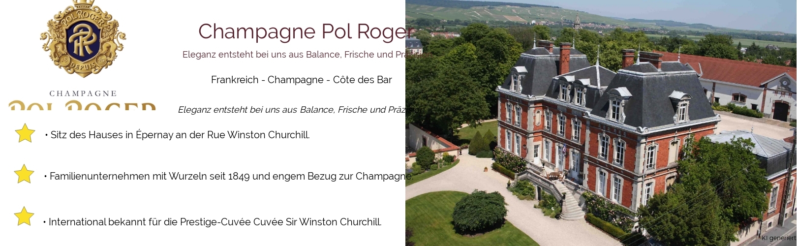 Weingut Champagne Pol Roger