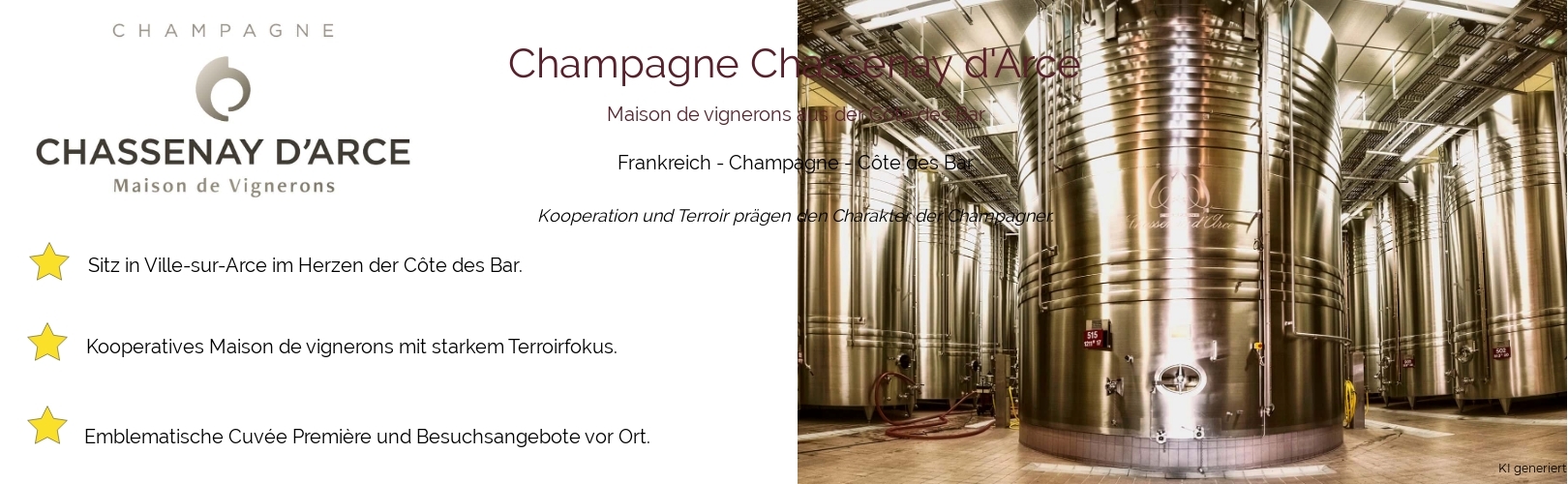 Weingut Champagne Chassenay d'Arce