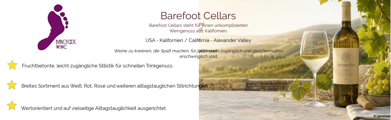 Weingut Barefoot Cellars