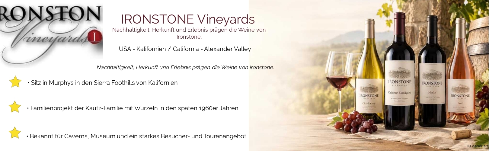 Weingut IRONSTONE Vineyards