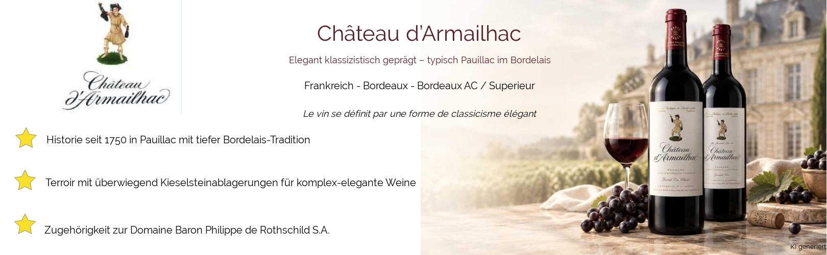 Weingut Château d’Armailhac