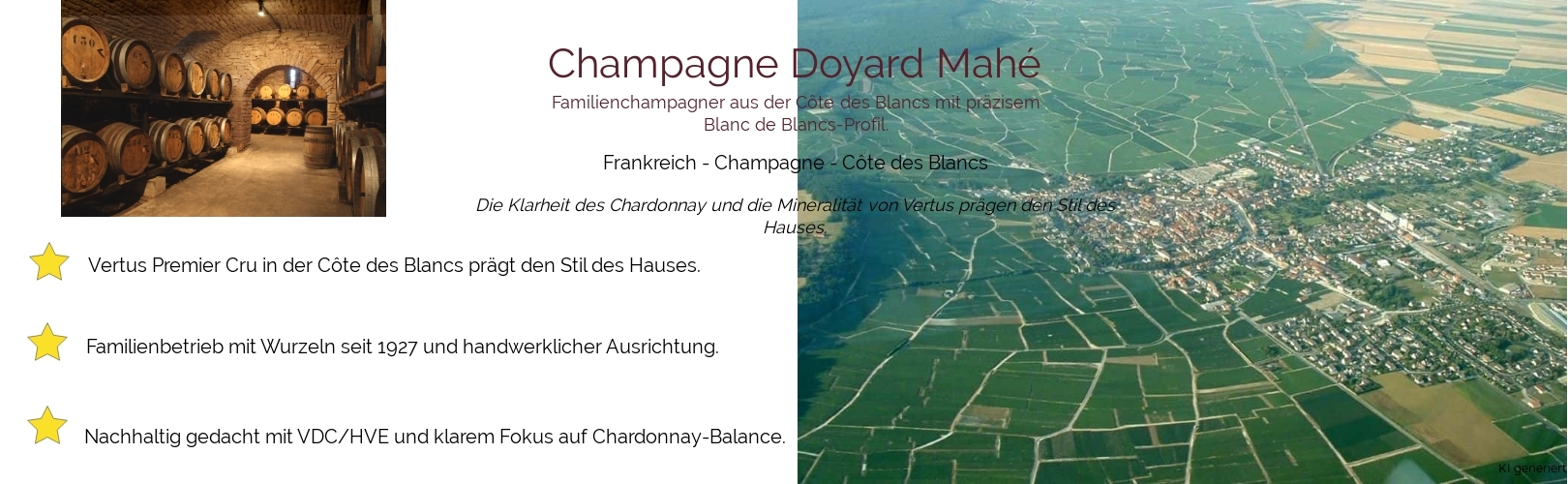 Weingut Champagne Doyard Mahé