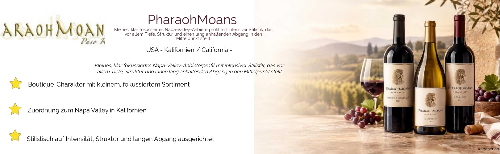 Weingut PharaohMoans