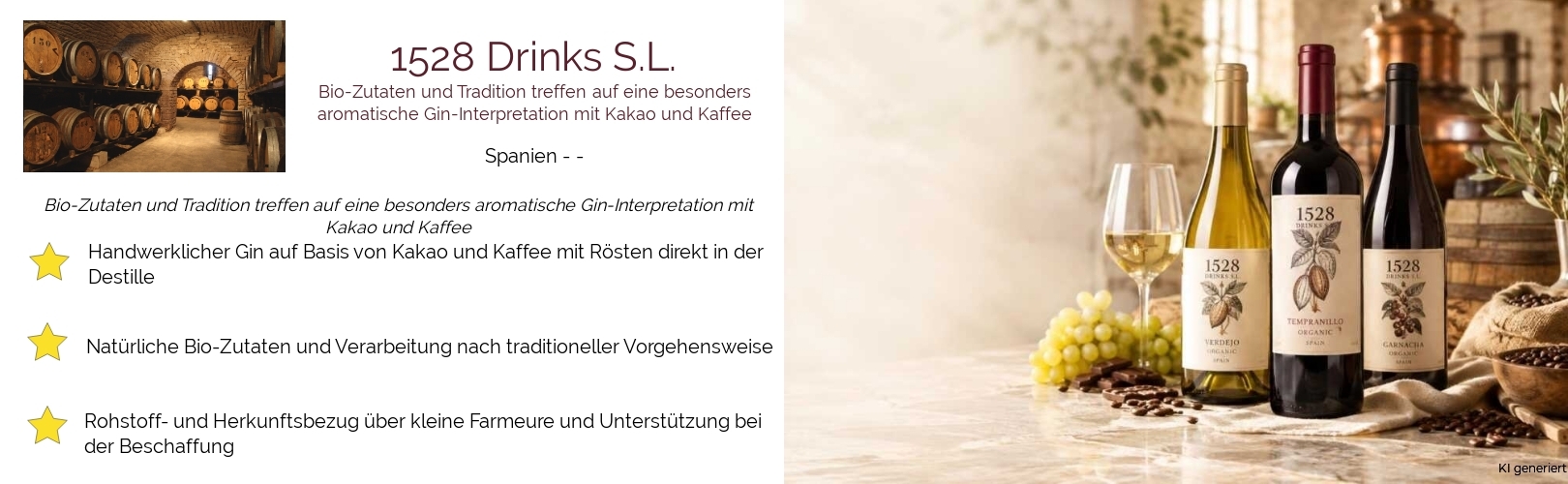Weingut 1528 Drinks S.L.