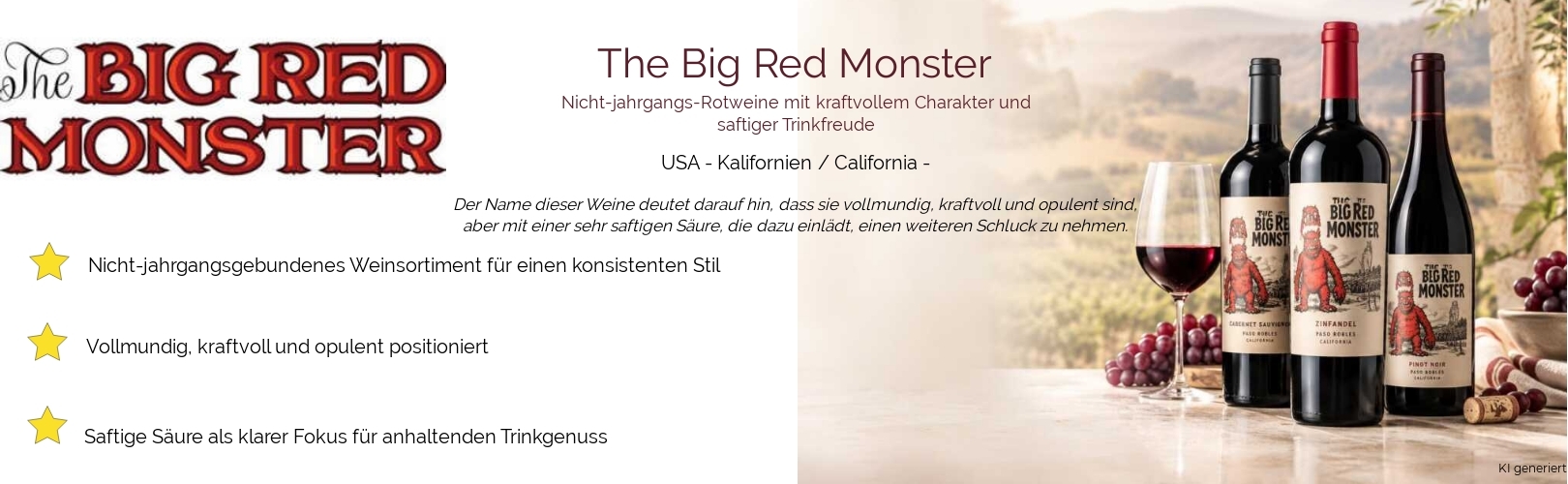 Weingut The Big Red Monster
