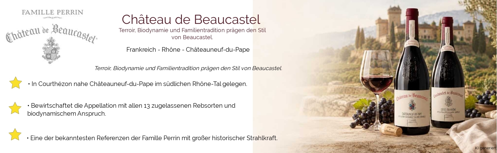 Weingut Château de Beaucastel