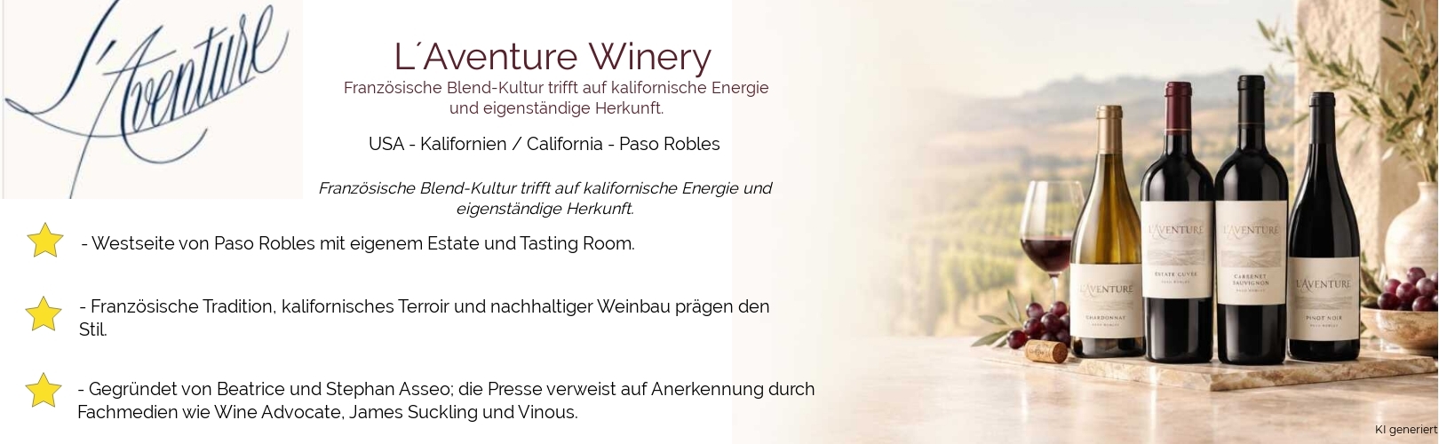 Weingut L´Aventure Winery