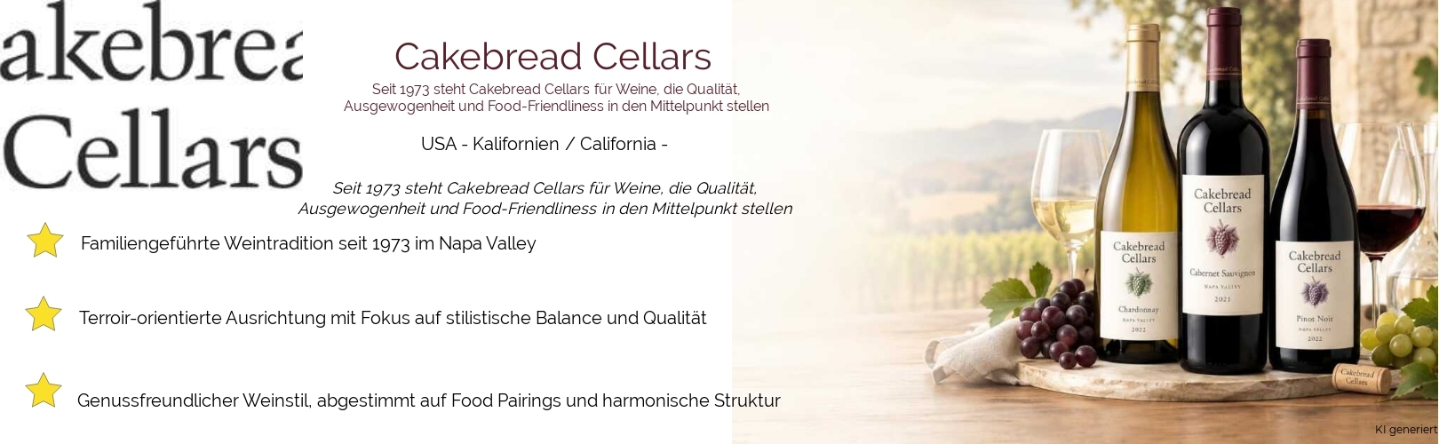 Weingut Cakebread Cellars