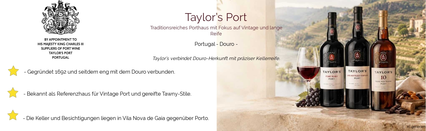 Weingut Taylor’s Port
