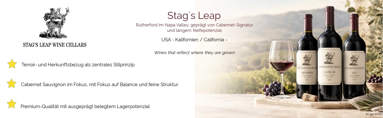 Weingut Stag´s Leap