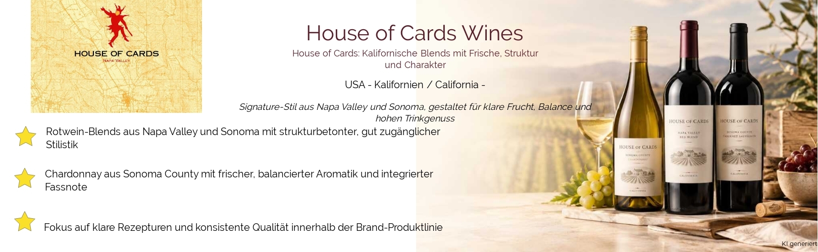 Weingut House of Cards Wines