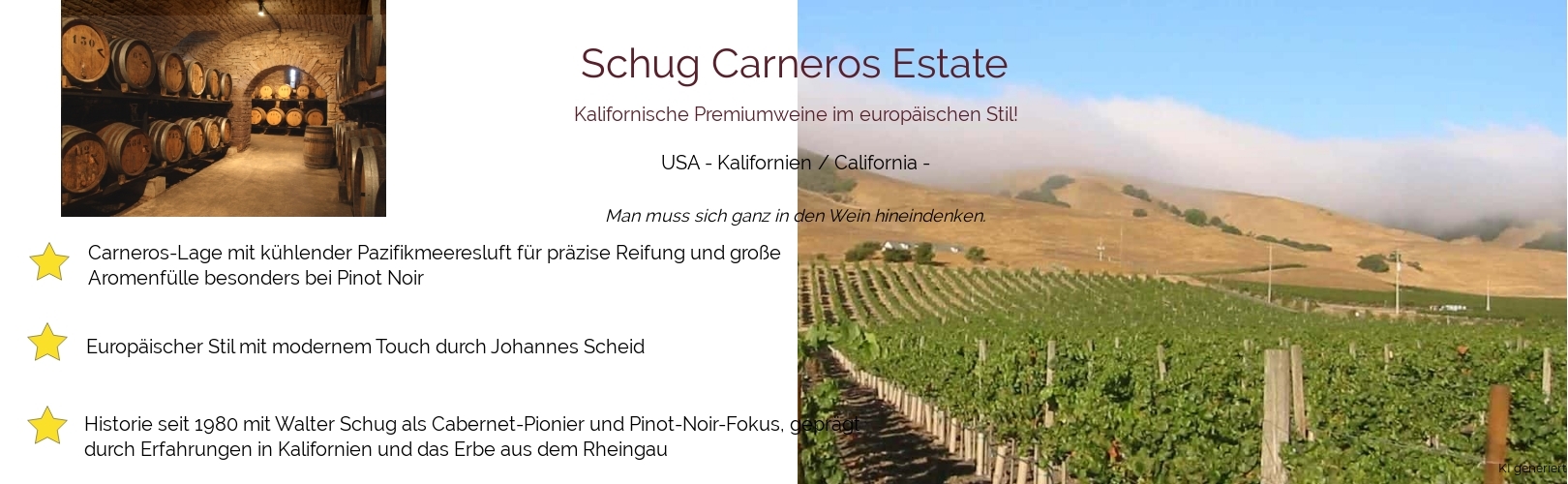 Weingut Schug Carneros Estate