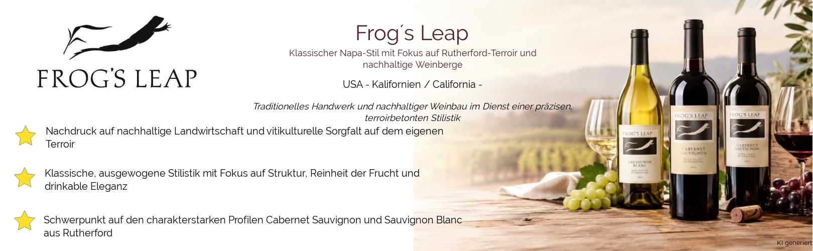 Weingut Frog´s Leap