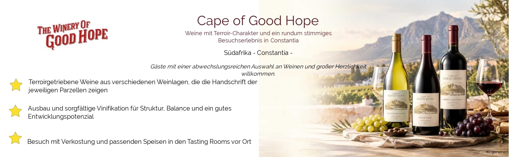 Weingut Cape of Good Hope