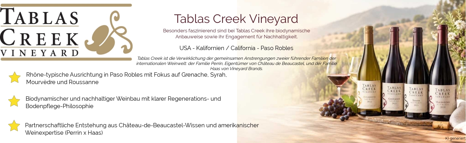 Weingut Tablas Creek Vineyard