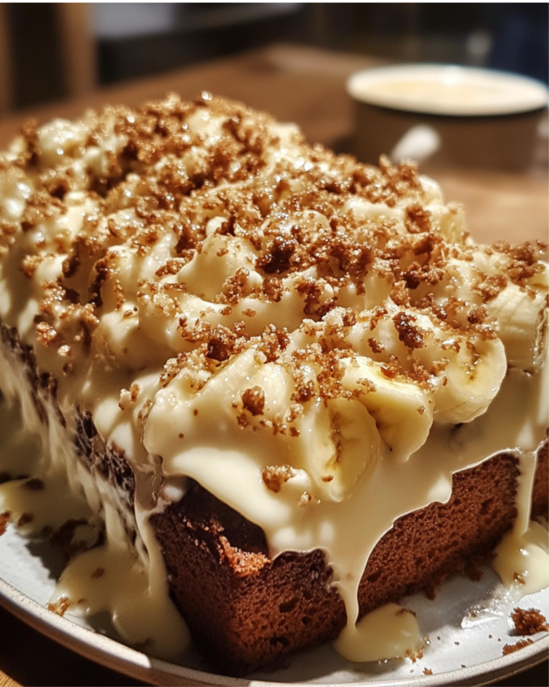 Banana Bread Cake with Cream Cheese Frosting