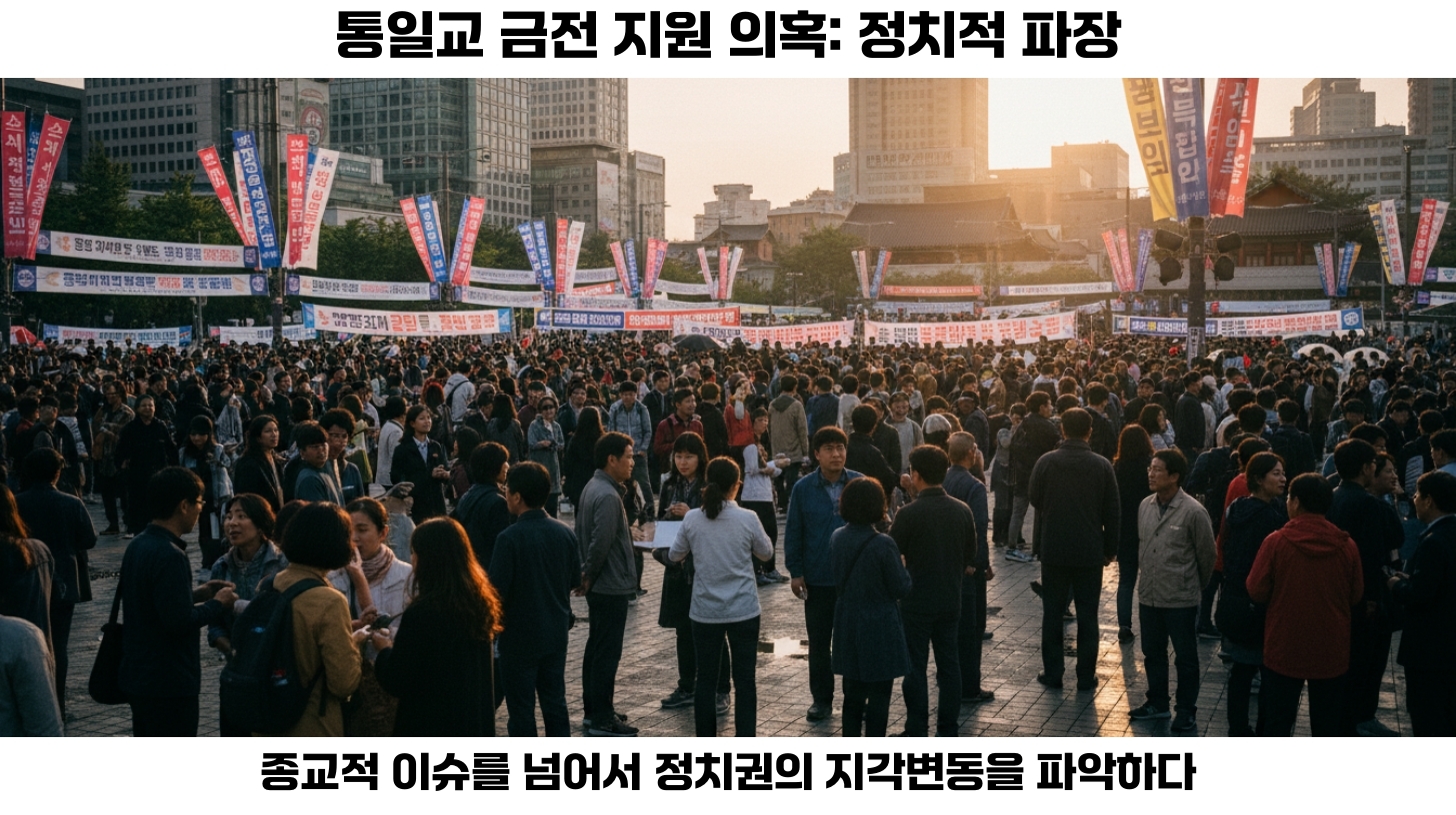 통일교 금전 지원 사건의 배경과 현재 진행 상황