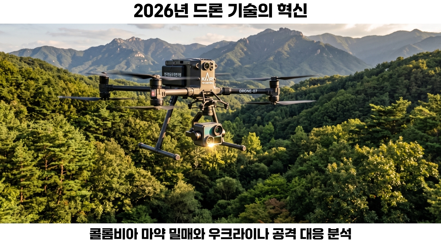 드론 기술의 발전과 범죄에 대한 새로운 접근