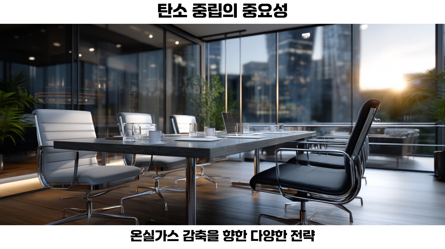 탄소 중립 목표