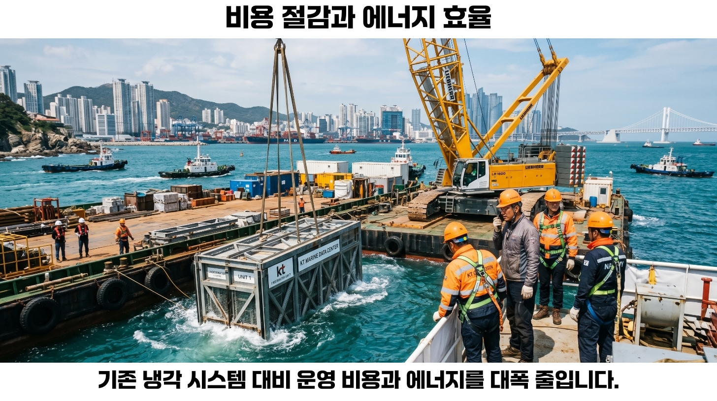 세계 각국에서의 수중 데이터센터 사례