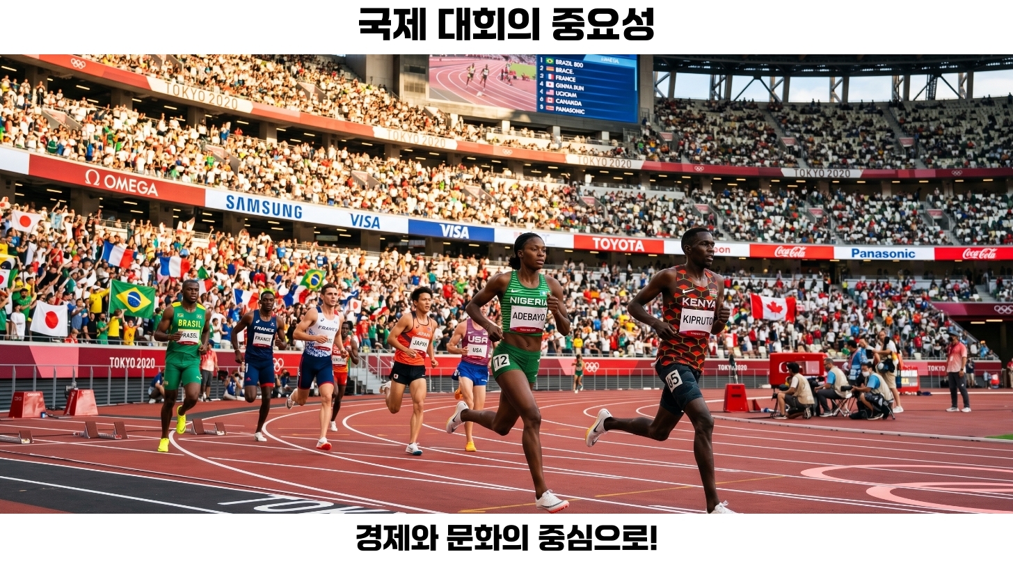 국제 대회의 경제적 영향: 국가와 지역 사회의 이점