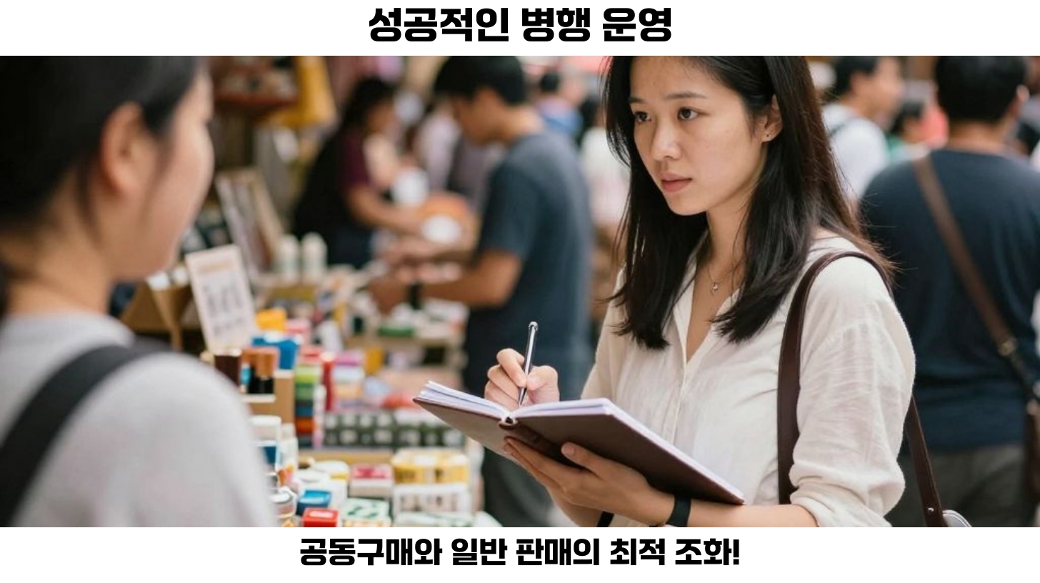 네번째, 마지막으로 구매대행과 공동구매를 병행하며 사업을 운영하는 것도 좋은 전략입니다.