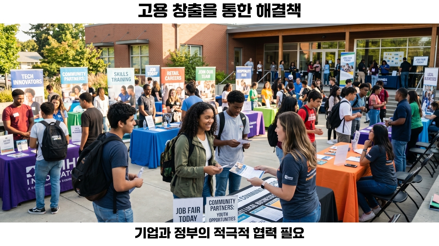 청년 실업 종합 의견
