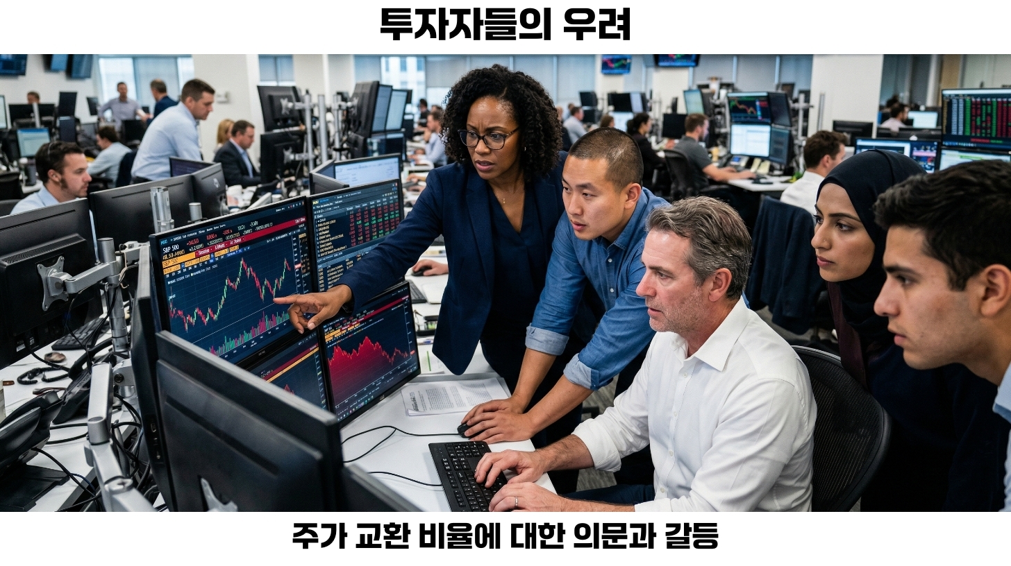 포괄적 주식 교환의 중요성과 주가 교환 비율