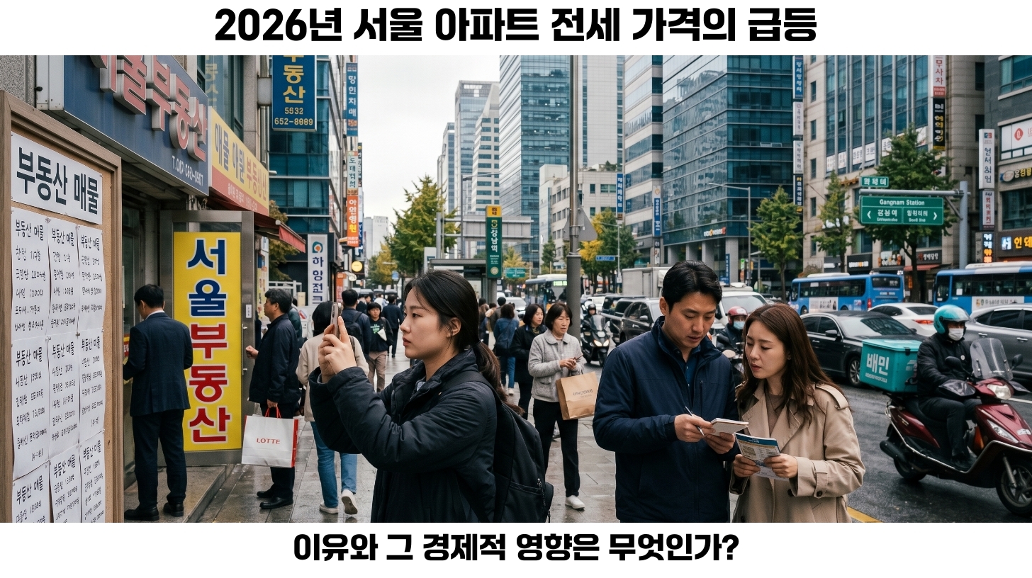 서울 아파트 전세 market 현황 분석