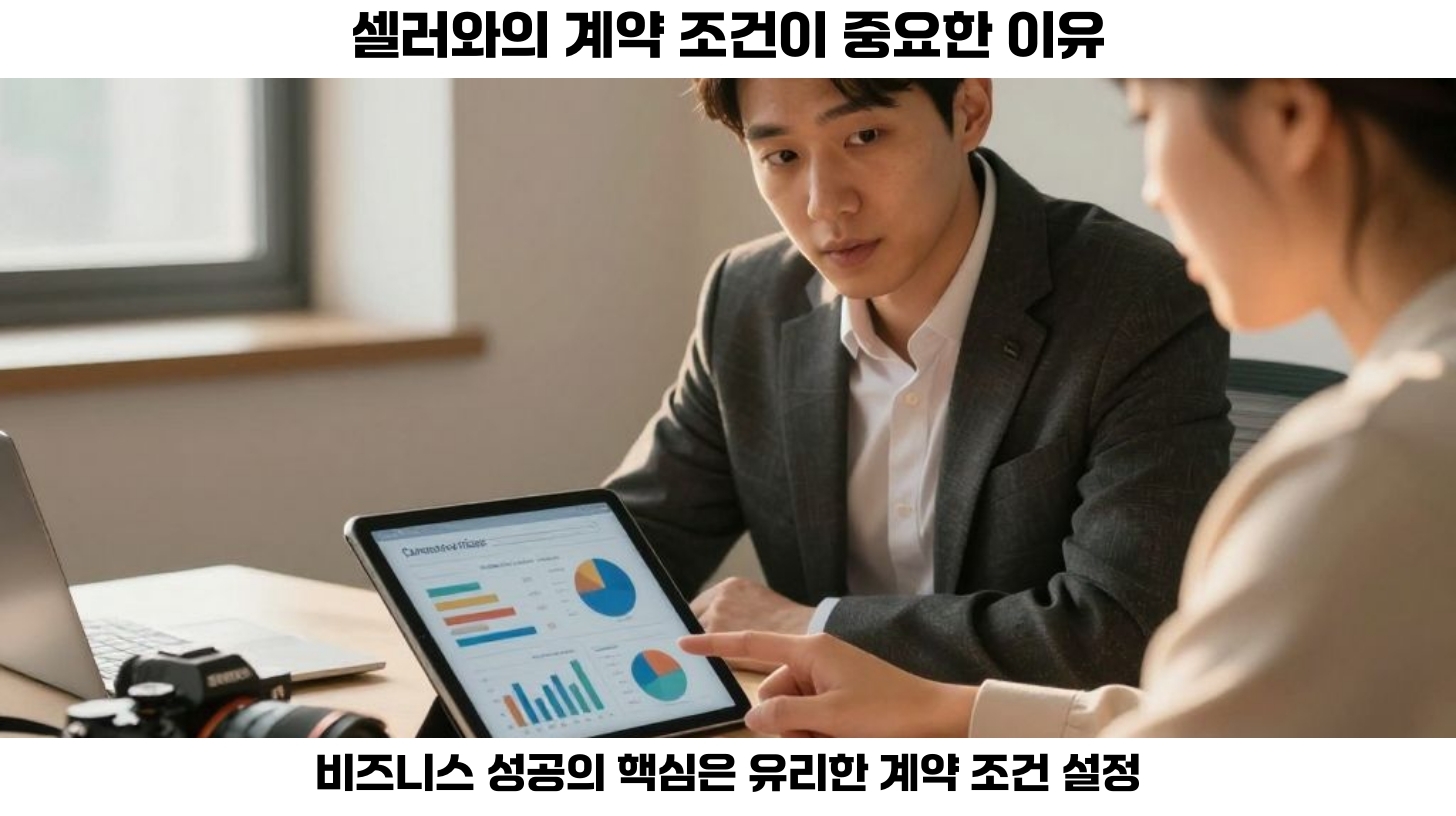 셀러와의 계약 조건: 유리한 설정을 위한 필수 가이드 2 셀러와의 계약 조건을 유리하게 설정하기 위한 필수 가이드