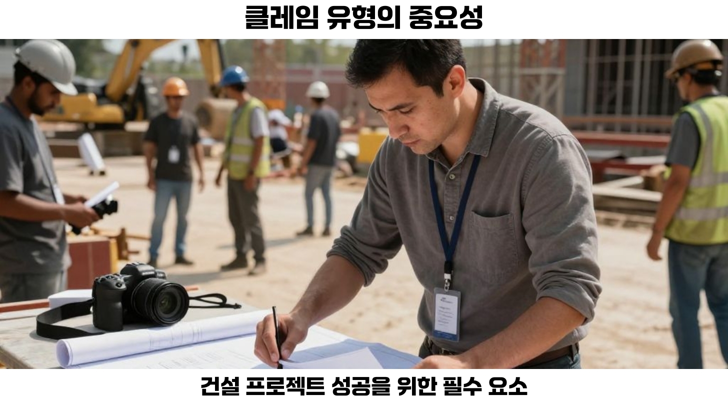 클레임 유형 분석: 건설 프로젝트의 성공을 위한 필수 요소 2 클레임 유형 분석