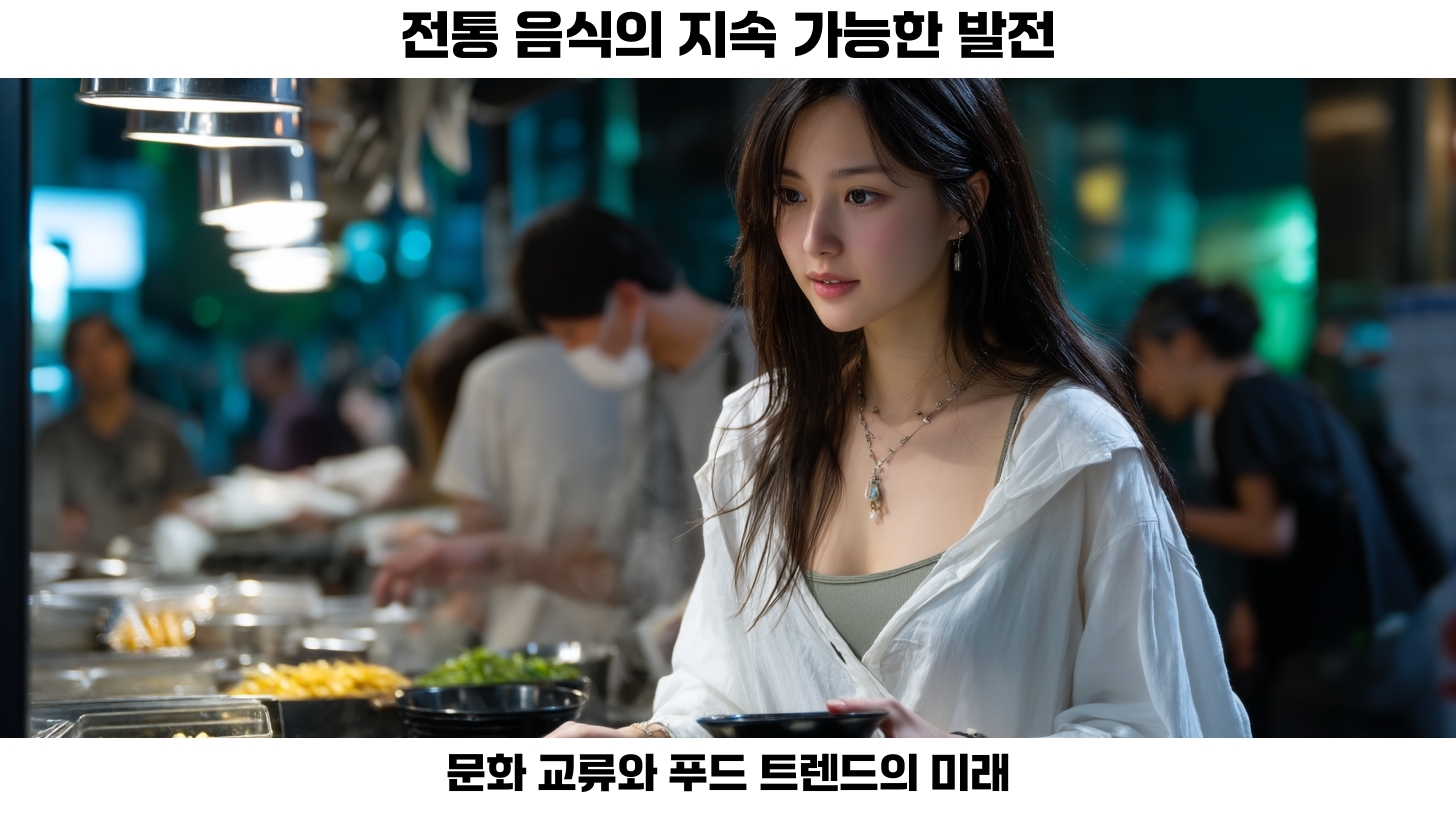 전통 음식의 발전과 문화적 교류