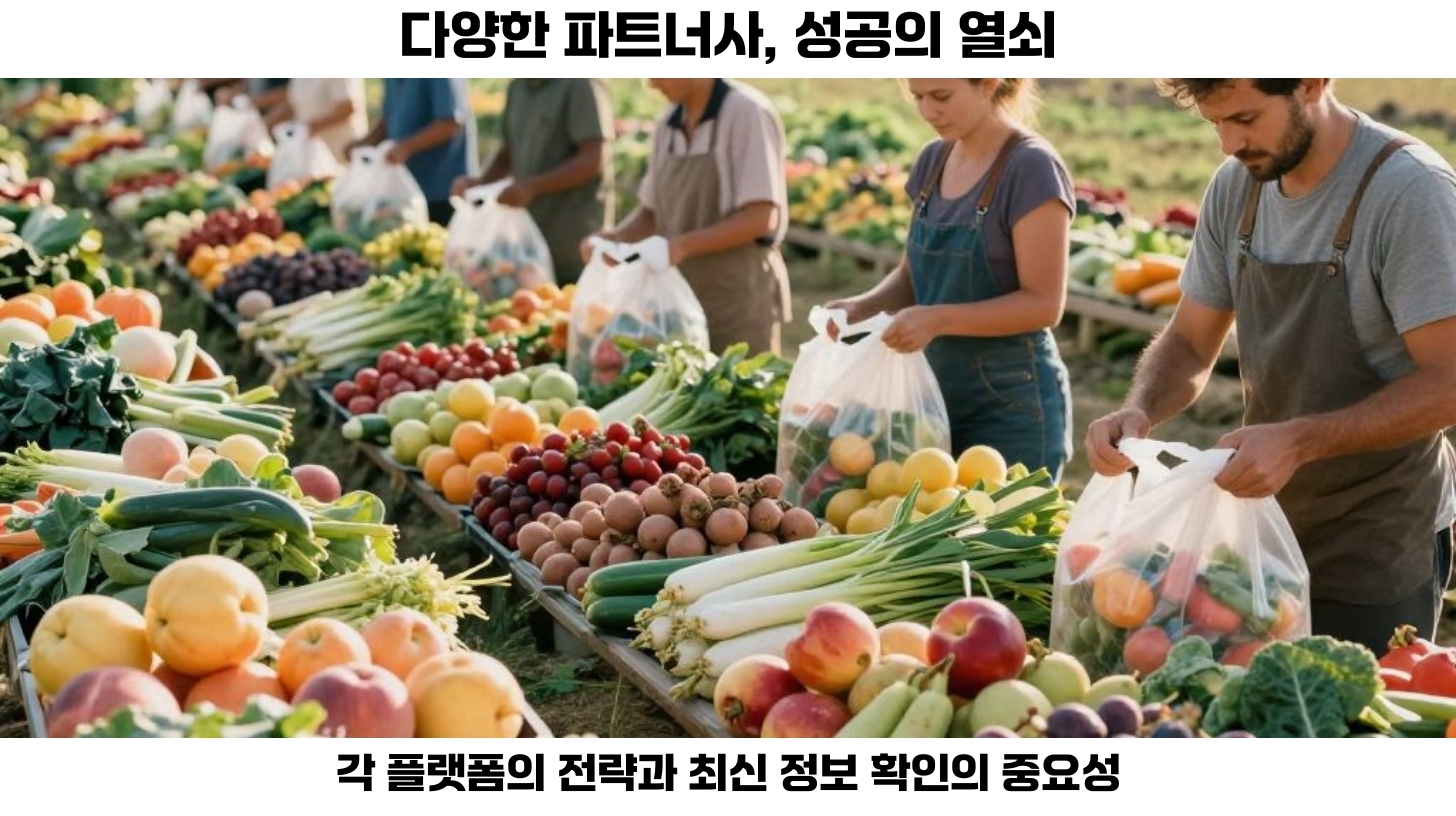 이제 공동구매 전용 상품을 개발할 수 있는 다양한 파트너사와 그들의 특성에 대해 이해하셨다면, 여러분의 사업에 적합한 파트너를 찾는 데 큰 도움이 될 것입니다.