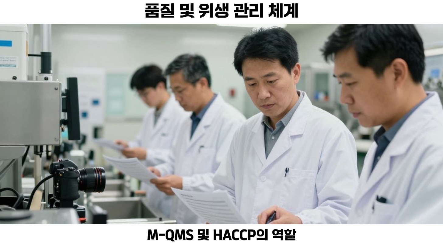 통합 품질위생관리 시스템(M-QMS) 구축