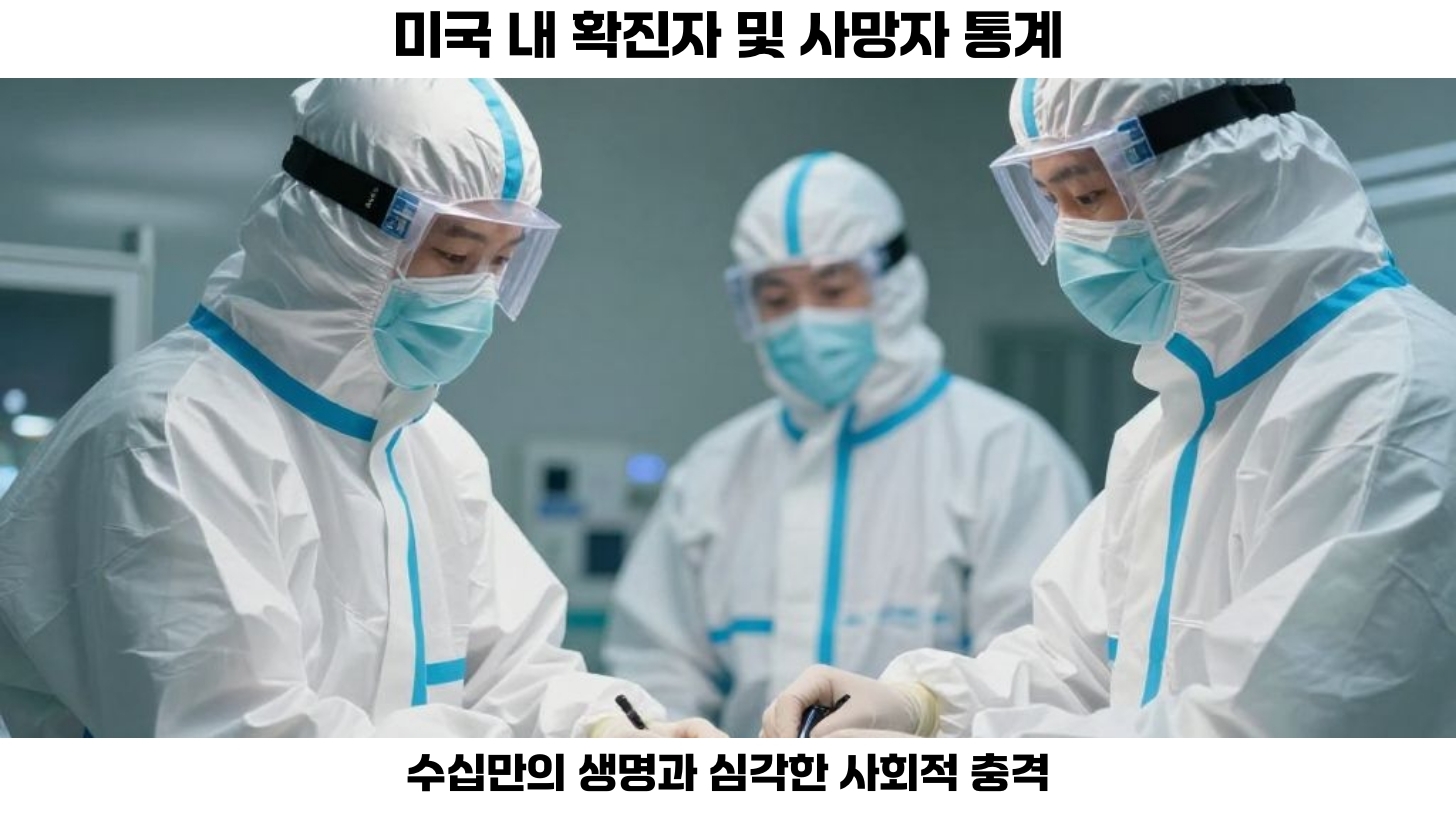 사망자 수와 확진자 수가 미치는 사회적 영향