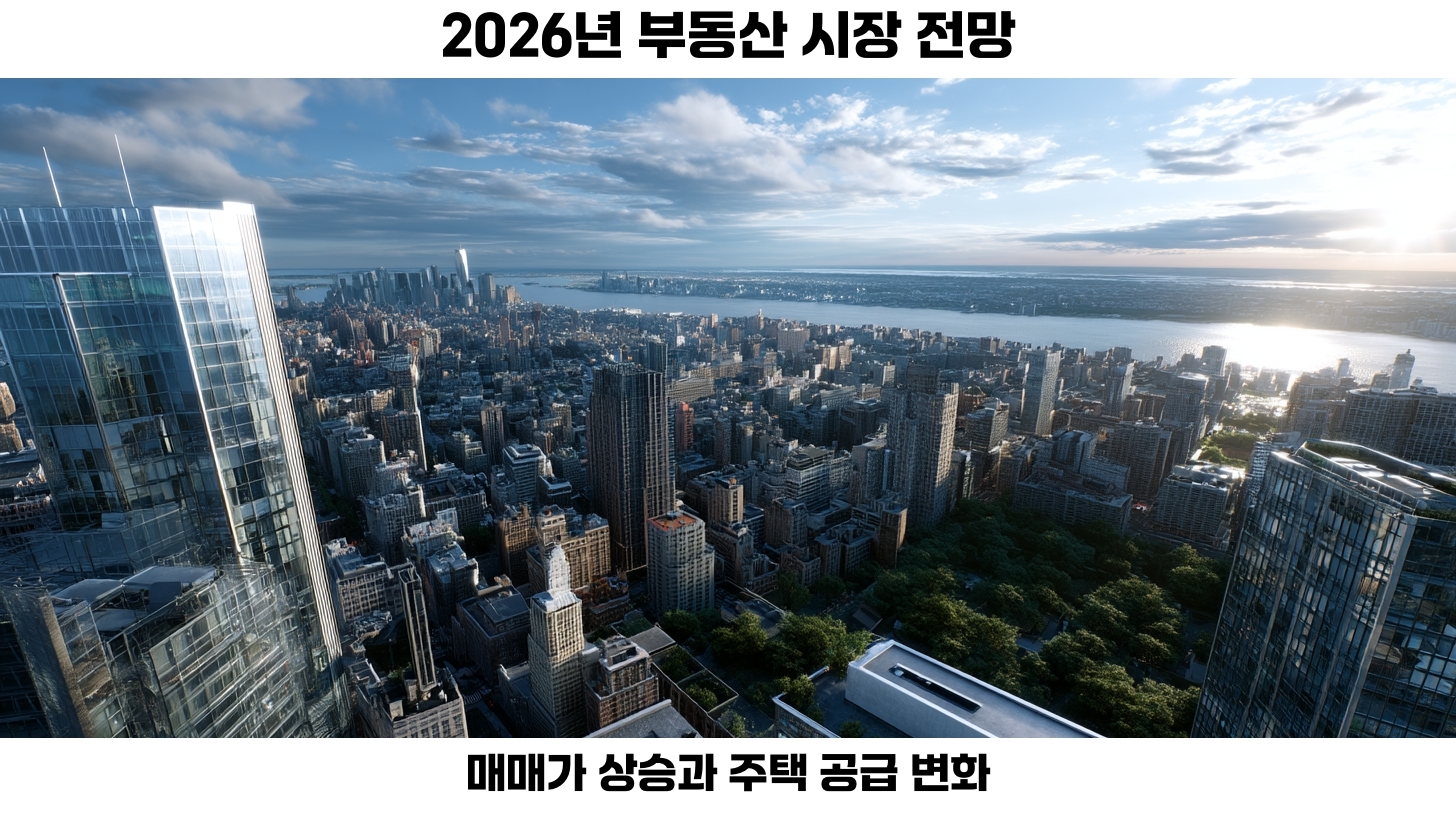 부동산 시장 현황: 매매가 상승 배경 분석