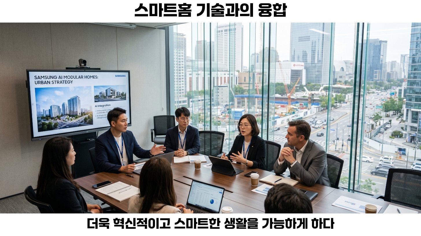 삼성전자, AI 모듈러 주택으로 스마트홈 시장에 도전하다 4 주택 공급 개선 방향