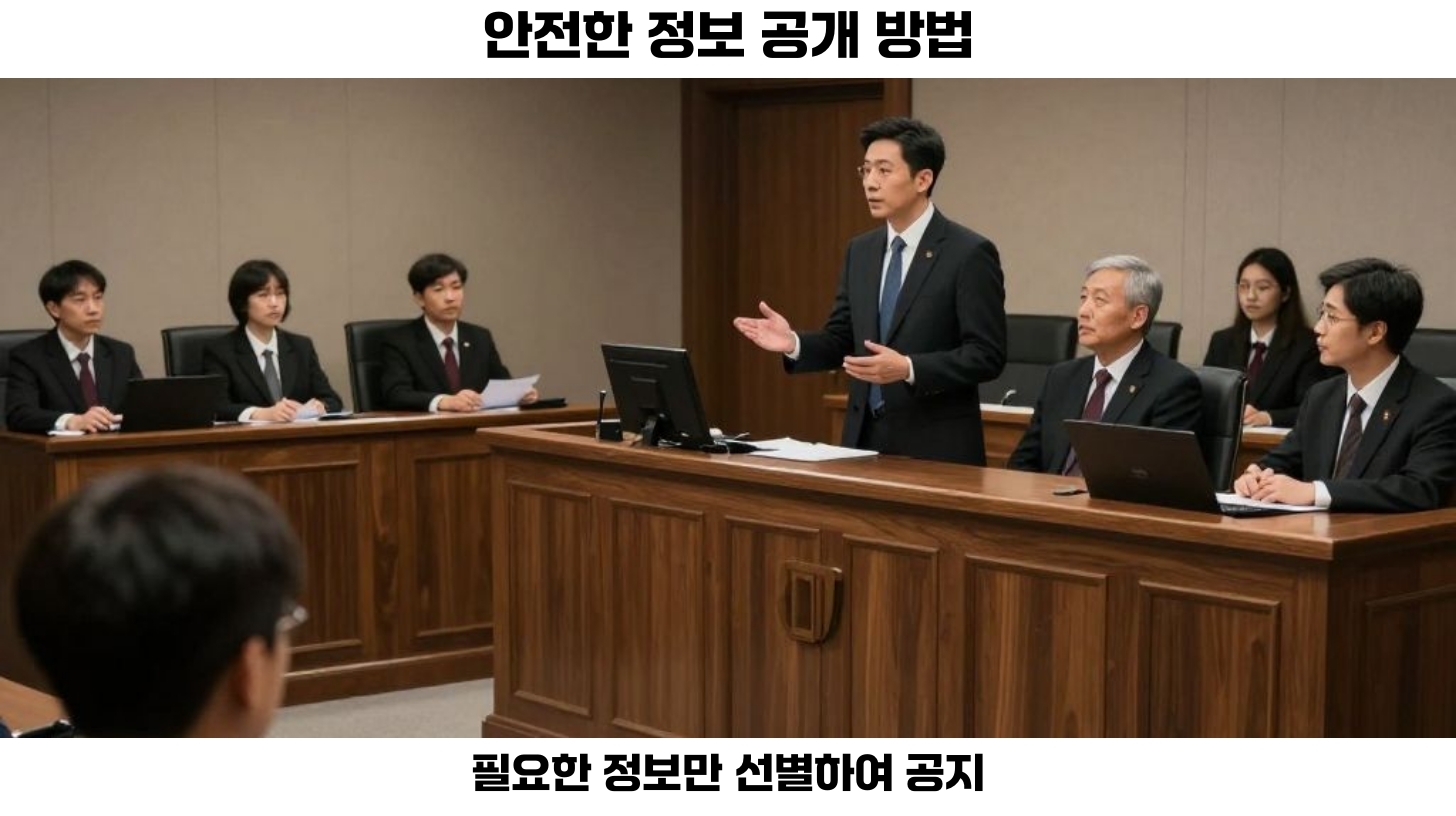 ‘사업체 정보만 선별 공개’하는 방식이 가장 명확하며, 이는 기업과 소비자 모두에게 유익할 것입니다.