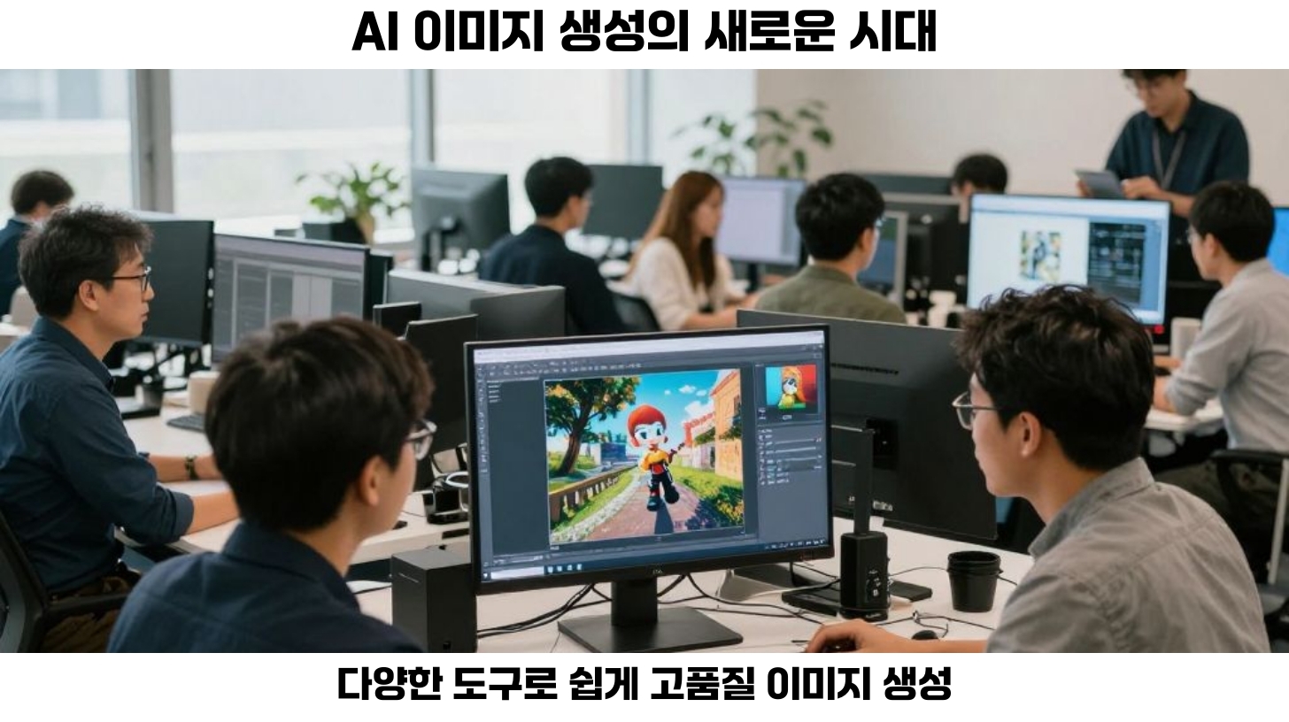 첫번째 AI 이미지 생성 기술은 이미 상용화 단계에 진입했으며 여러 분야에서 실질적으로 도입되고 있습니다.