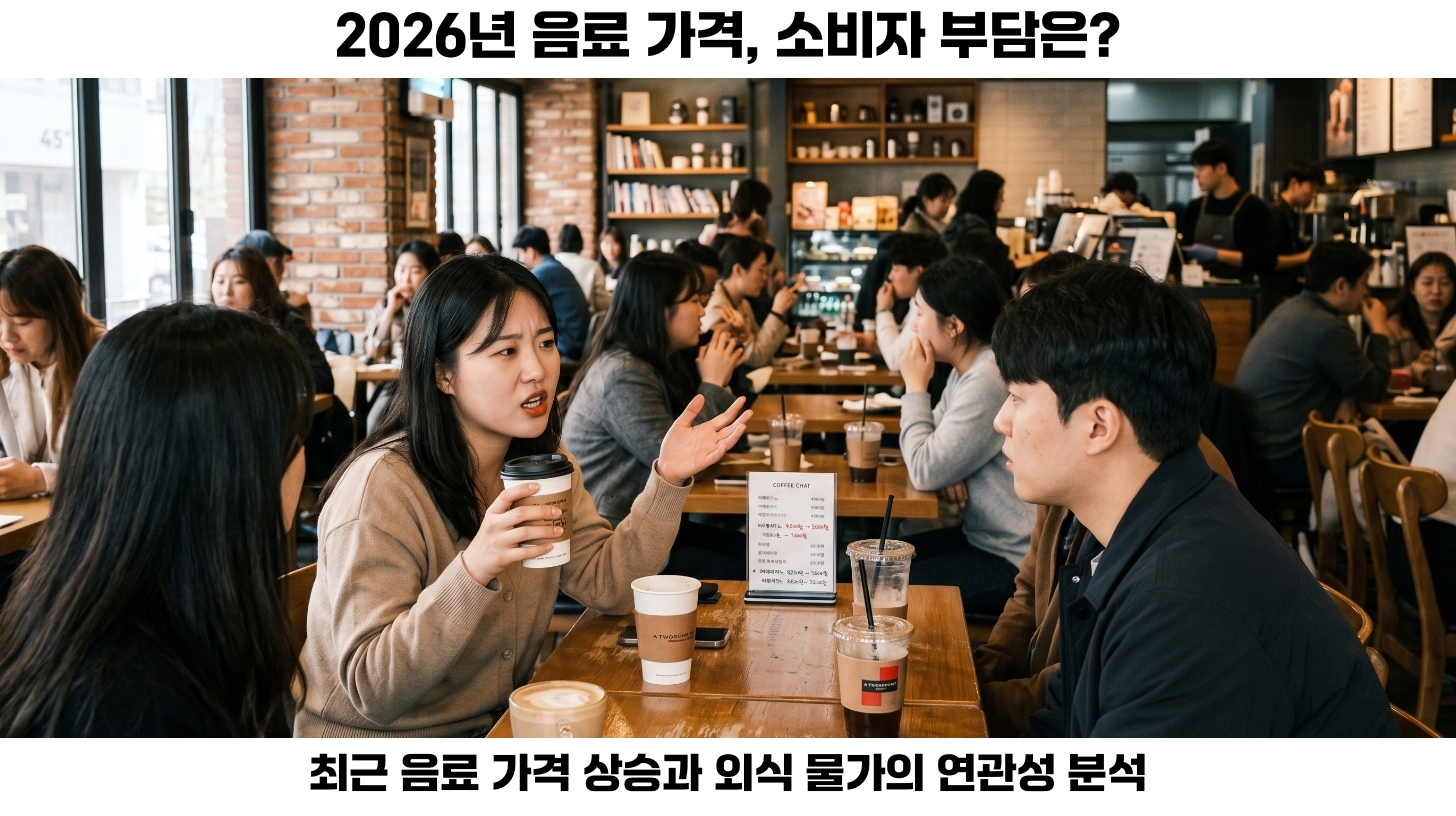 음료 가격 변화의 원인과 소비자 반응