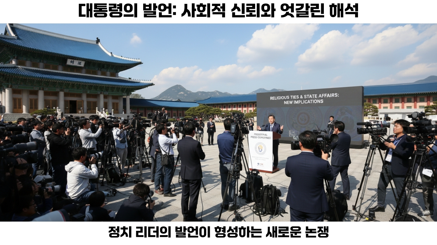 대통령의 발언과 사회적 반향, 우리는 어떤 메시지를 읽어야 하나